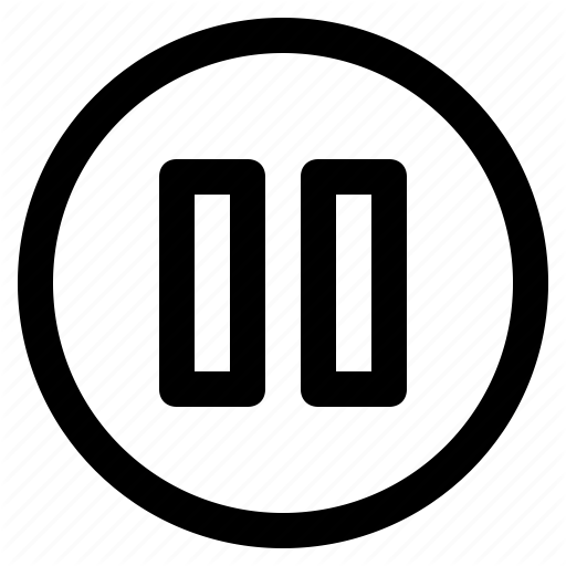 Iconset, Music, Pause, Play, Set, Stop, Web Design Icon