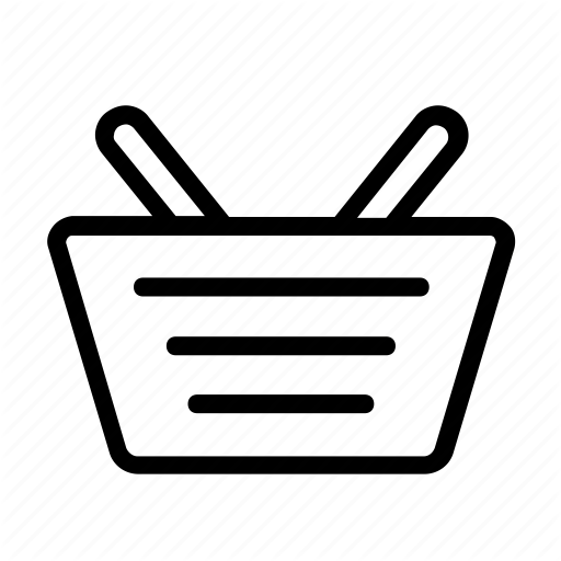 Basket, Design, Shopping, Vector Icon