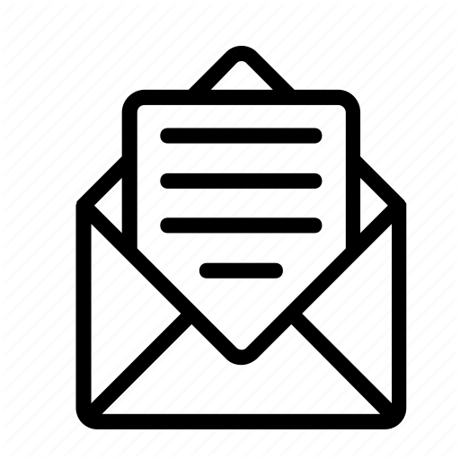 Envelope, Mail, Open, Vector Icon