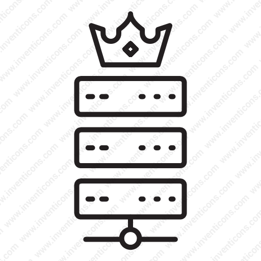 Download King Of Hosting Icon Inventicons