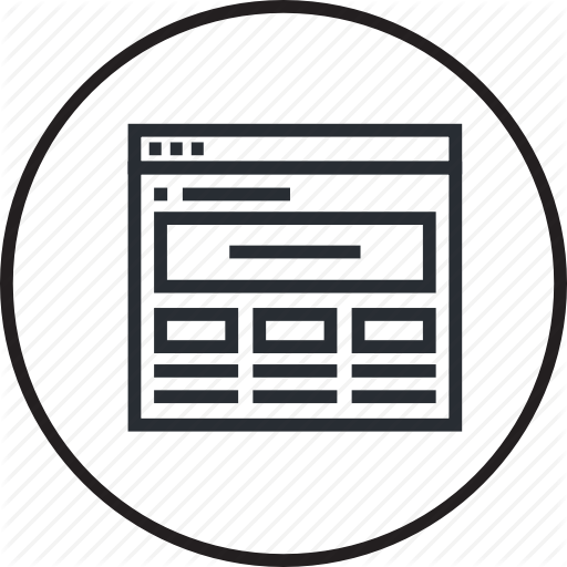 Design, Development, Internet, Layout, Line, Web Icon