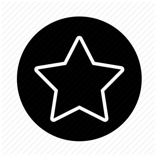 Bookmark, Favorite, Like, Round, Space, Star, Web Icon