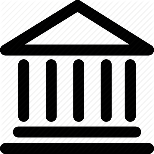 Bank, Congress, Finance, Government, Library, Lincoln Icon