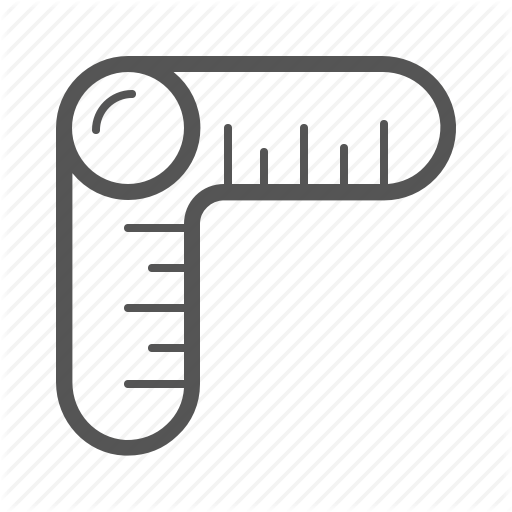 Measurement, Ruler, Size, Tool Icon