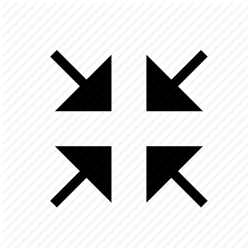 Control, Design, Exit Fullscreen, Minimize, Reduce, Size, Web Icon