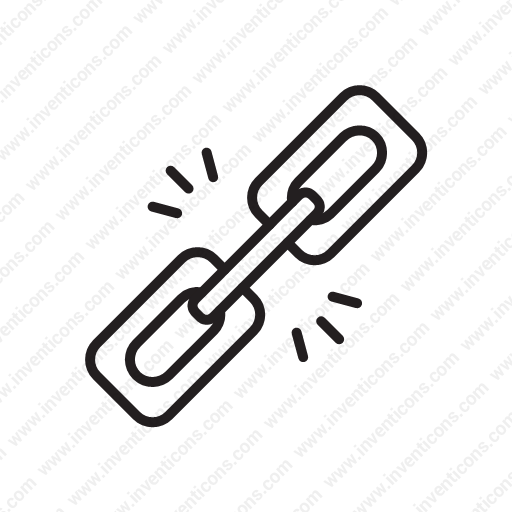 Download Disconnect,web,communication,broken,link Icon Inventicons
