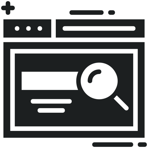 Magnifying, Search, Bar, Web, Screen Icon Free Of Digital Marketing