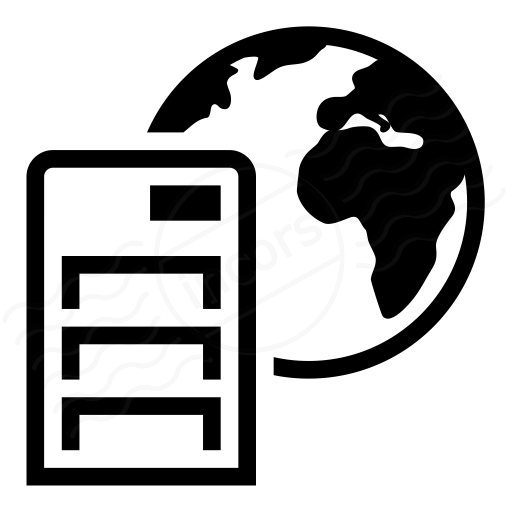 Iconexperience I Collection Server Earth Icon