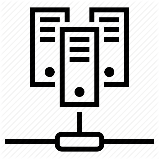 Dedicated Server, Networking, Server, Virtual Server, Web Server Icon
