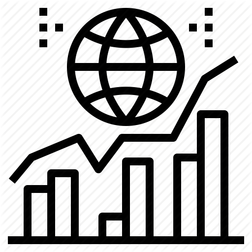Analysis, Global, Statistics, Traffic, Web, World Icon