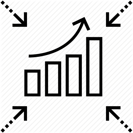 Bar Graph, Growth, Growth Traffic, Traffic, Website Traffic Icon