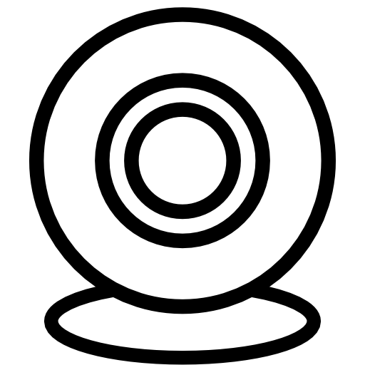 Web Camera, Webcam, Webcamera Icon