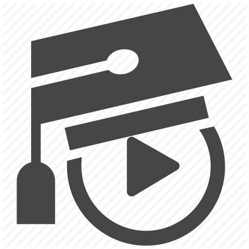E Learning, Knowledge, Lecture, Play, Seminar, Video, Webinar Icon