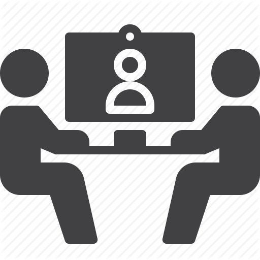 Conference, Meeting, Online, Video, Webinar Icon
