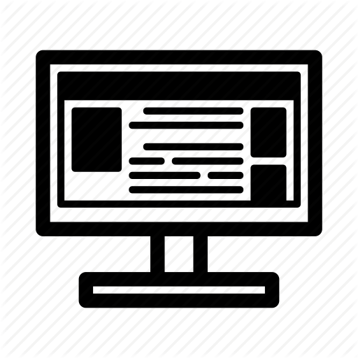 Article, Online Article, Text, Web, Webpage Icon