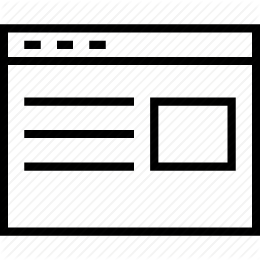 Basic, Document, Image, Page, Sheet, Text, Webpage Icon