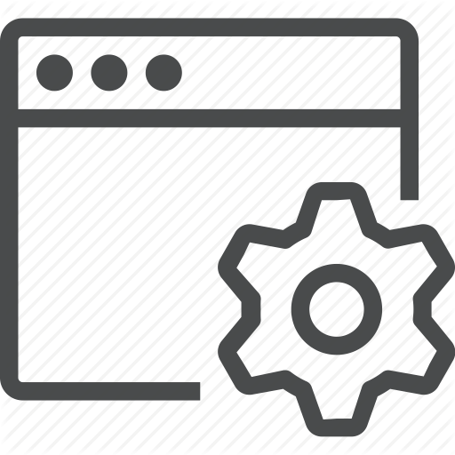 Browser, Gear, Internet, Settings, Web, Webpage, Website Icon