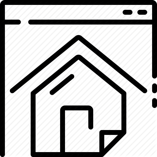 Home, Homepage, Landing, Mortgage, Page, Residence, Website Icon