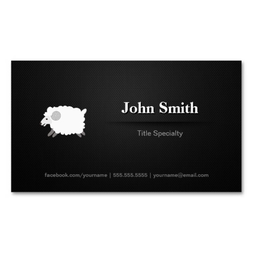 Business Card Icons White Images