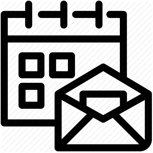 Calendar, Email, Envelope, Mail, News Feed, Schedule, Subscibe Icon