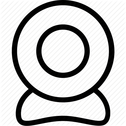 Computer Camera, Live Camera, Video Chatting, Web Camera, Webcam Icon