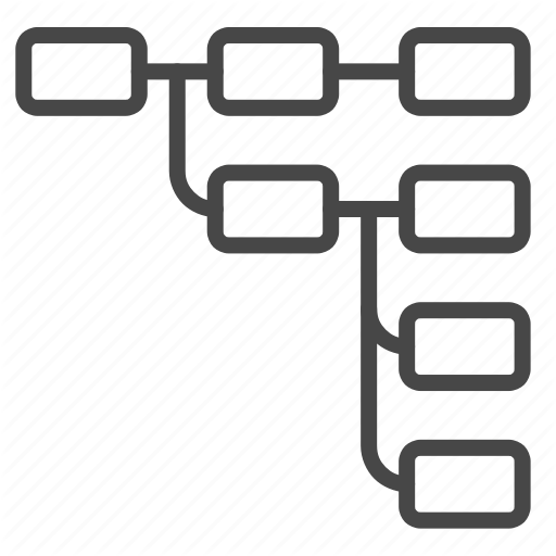 Development, Flow, Plan, Sitemap, Web, Website Icon