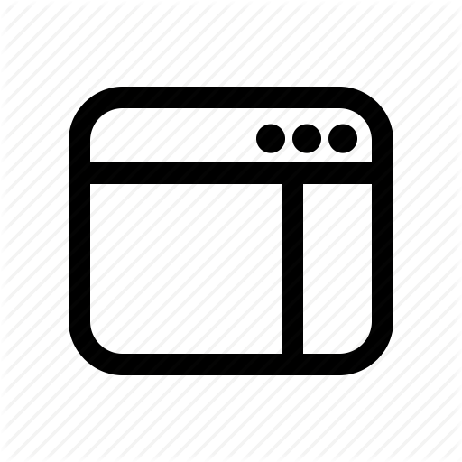 Basic, Chrome, Icon, Set, Website Icon