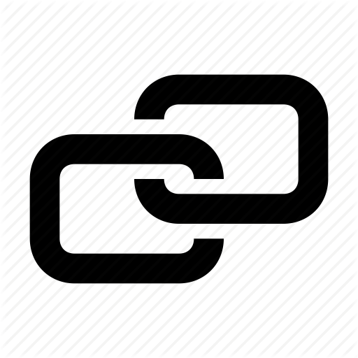 Chain Link, Hyperlink, Link, Linked Website, Web Link Icon