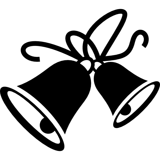 Bells Couple For Christmas Ornaments Icons Free Download