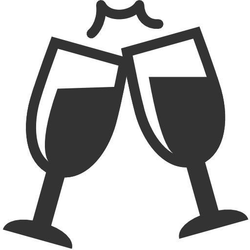 Wedding Champagne Icon