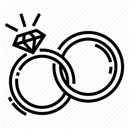 Celebration, Ceremony, Jewelry, Marriage, Ring, Wedding Icon