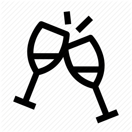 Cheers, Drink, Toasts Icon