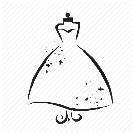 Hanger, Love, Retro, Vintage, Wedding Dress, Weding Icon