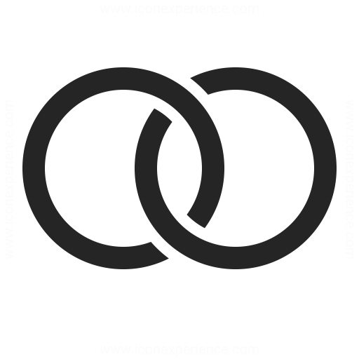 Wedding Rings Icon Iconexperience