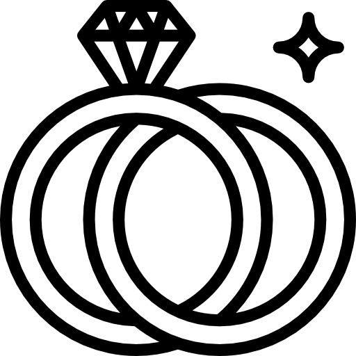 Wedding Rings Black And White Black And White Library Huge