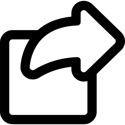 Logout Outlined Square Button With Right Arrow Icons Free Download