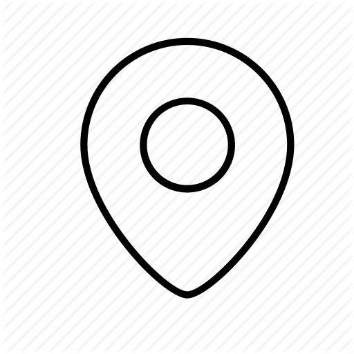 Map, Map Pin, Where Icon