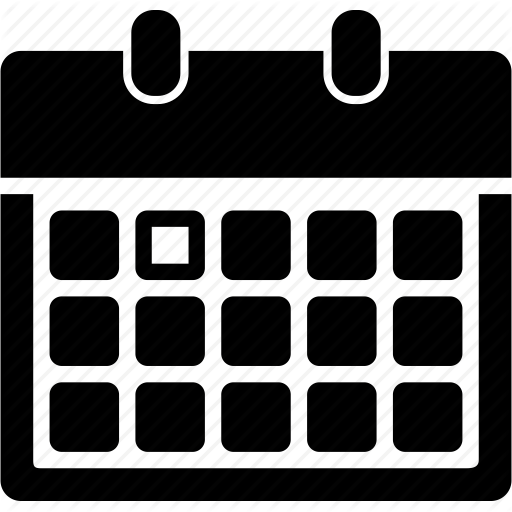 Calendar Icons Simple