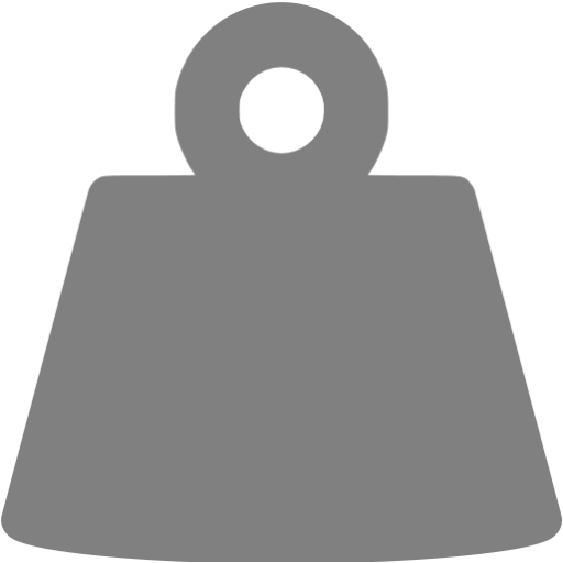 Gray Weight Icon