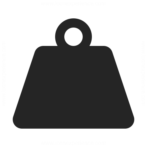 Weight Icon Iconexperience