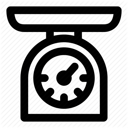 Grams, Kitchen, Ons, Scale, Weight Icon