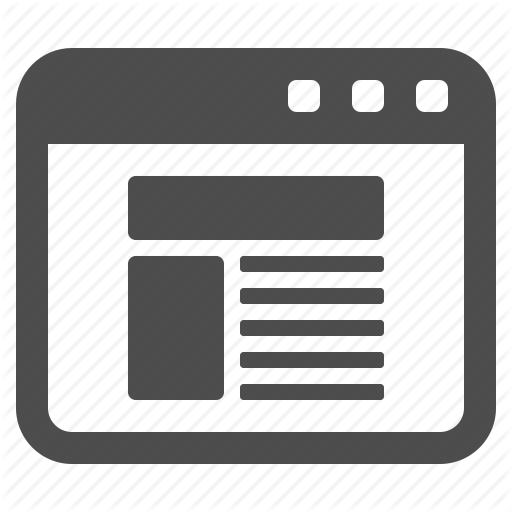 Website Article Icon Training Curriculum Icons