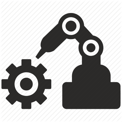 Car, Gear, Manipulator, Mashine, Robot, Welding Icon