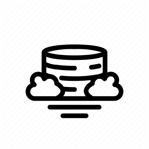 Camping, Oasis, Outdoor, Water, Well Icon