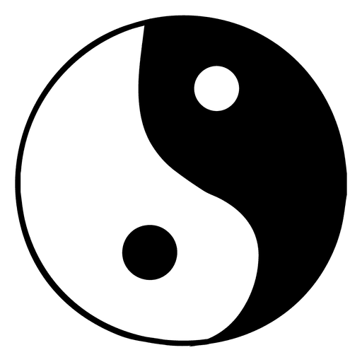 Thin Line Yoga Zen Icons