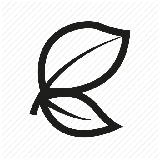 Leaf, Spa, Wellness Icon