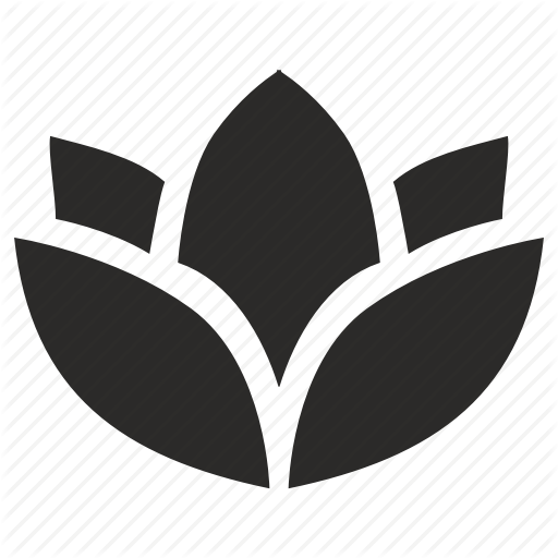 Flower, Orchid, Spa, Wellness Icon