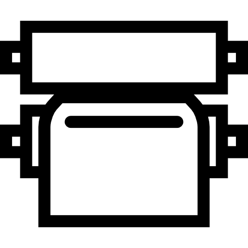 Heat Press Printer Outline Icons Free Download