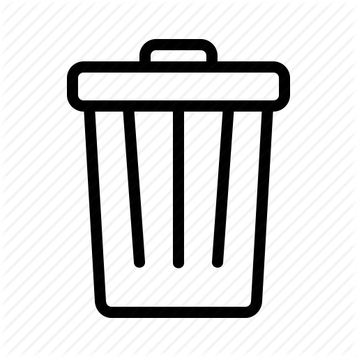 Bathroom, Can, Disposal, Garbage, Hygiene, Trash, Waste Icon