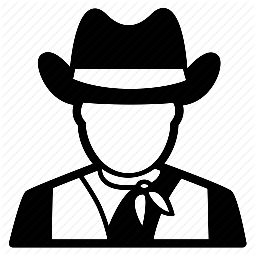 Avatar, Cowboy, Cowherd, Face, Hat, Man, Western Icon
